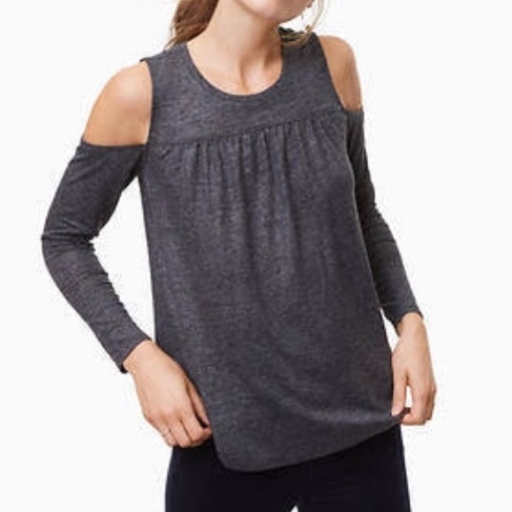Loft | Cold Shoulder Shirt
